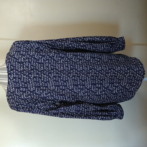 Cabi navy long sleeves tunic blouse size small oversized - Picture 6 of 14
